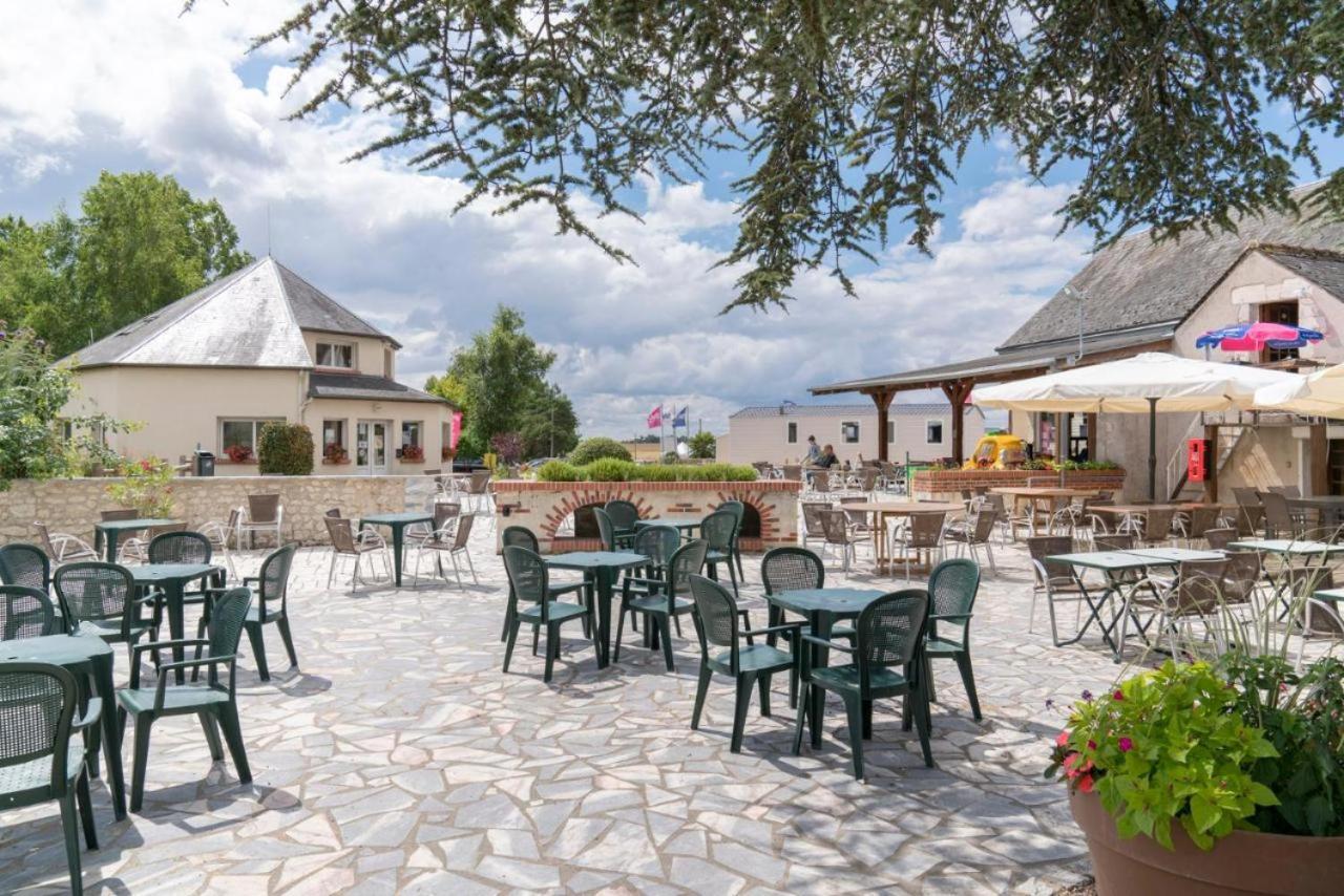 Mobil-Home 4 étoiles avec piscine proche de Blois Onzain Exterior foto