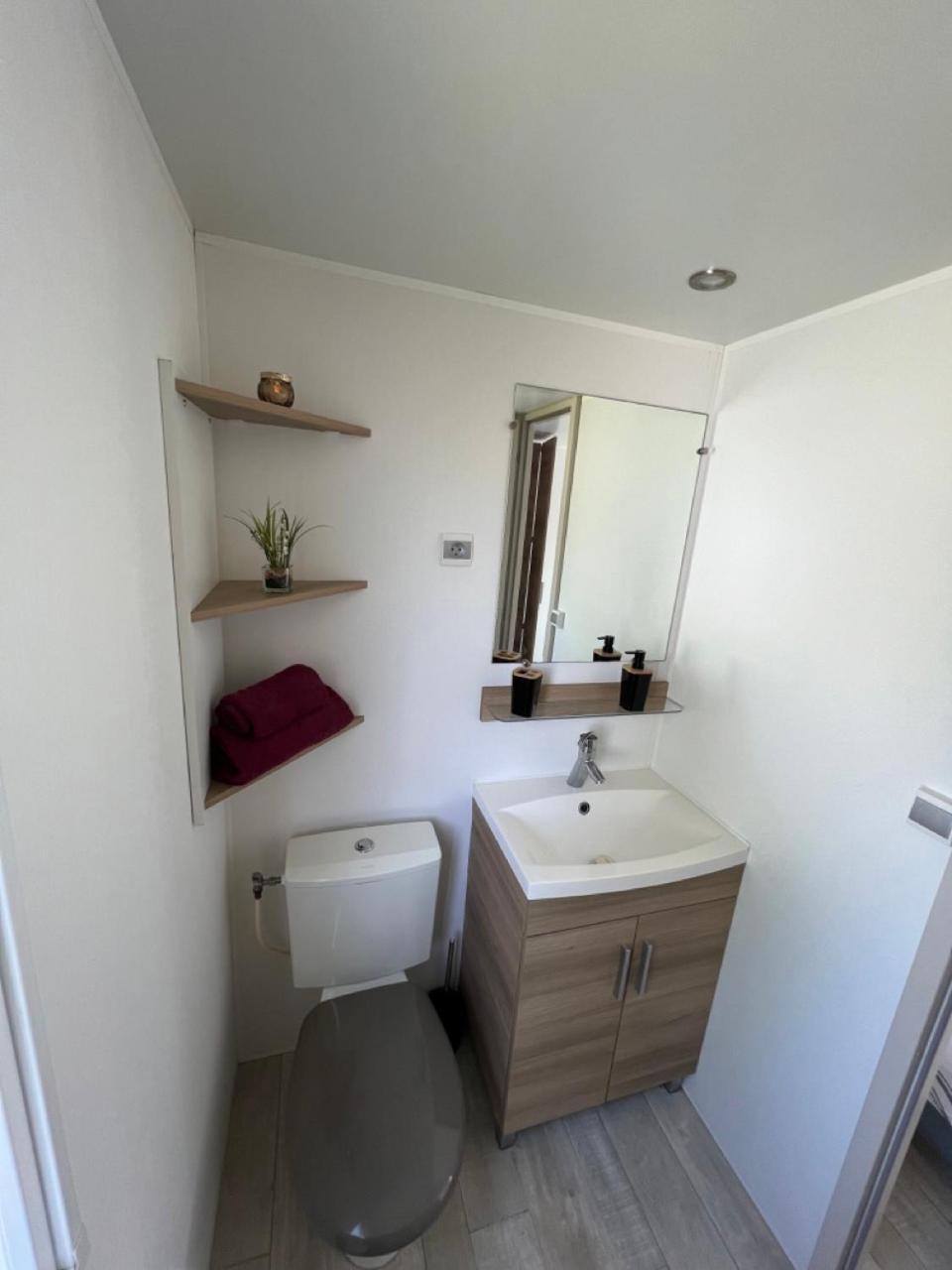 Mobil-Home 4 étoiles avec piscine proche de Blois Onzain Exterior foto