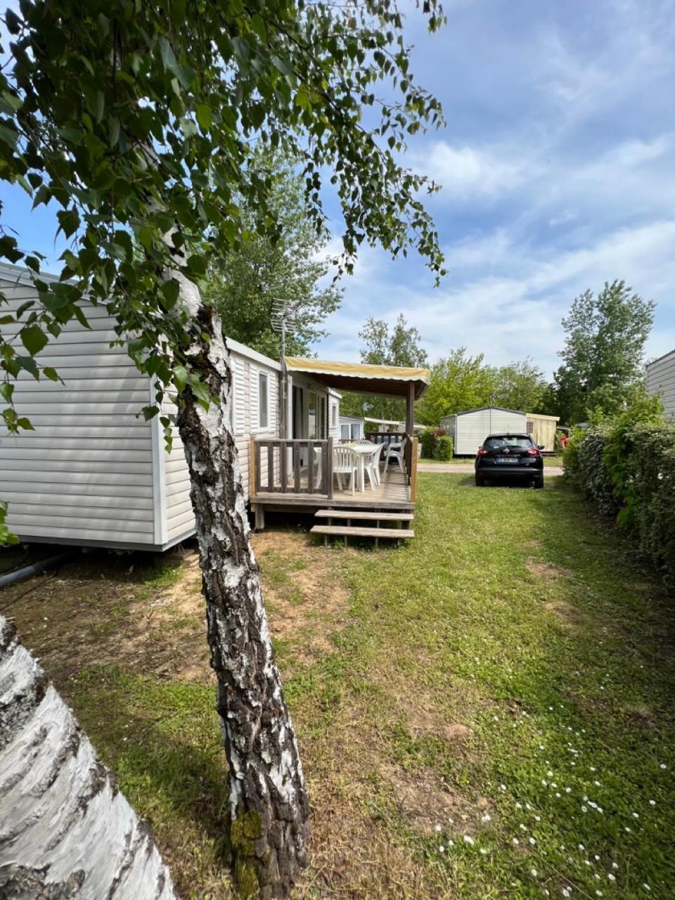 Mobil-Home 4 étoiles avec piscine proche de Blois Onzain Exterior foto